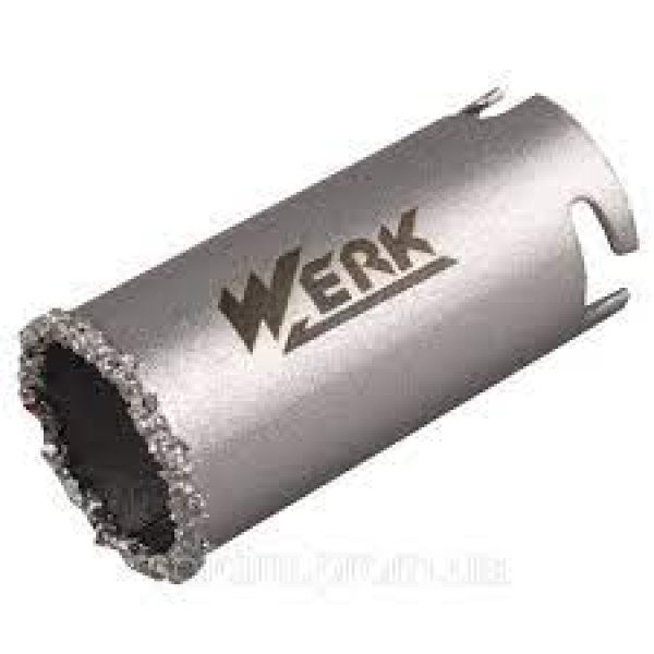 корончате свердло з вольфрамовим напиленням D33мм WERK