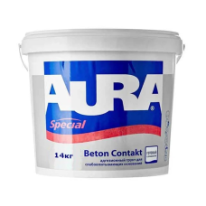 Ґрунтівка адгезійна бетонконтакт AURA Beton Kontakt 14 кг