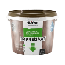 Просочувач для деревини акриловий "IMPREGNAT" 209 безбарвний Rolax 3 л