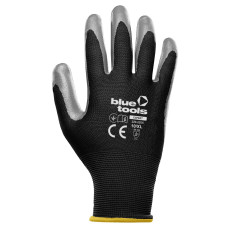 рукавиці  BLUETOOLS  OIL GRIP 10" Expert чорні нітрилові
