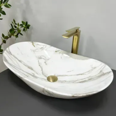 Умивальник (раковина) VBI TURIN LAVA GLOSSY накладний