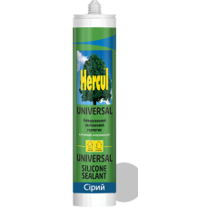 силікон універсальний   Hercul  (сірий) 280мл