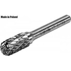 шарошка по металу (бур фреза) YATO D10mm циліндрична