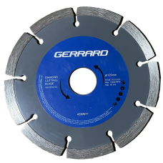 діамантовий диск по бетону сегмент 125*22.23мм GERRARD