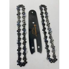 Шина+ланцюг (2шт.)  до (електро міні пил)   4",1/4",   28зв  DarWin