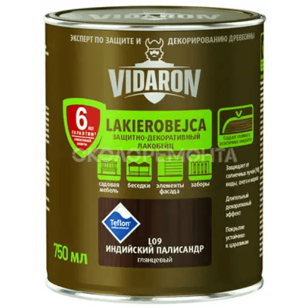 Лакобейц VIDARON (L09) інд,паліс 0,75л