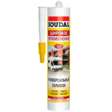 силікон універсальний SOUDAL  (прозор) 280мл