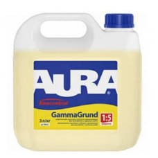 ГРУНТІВКА концентрат AURA 1:5 3л GammaGrund