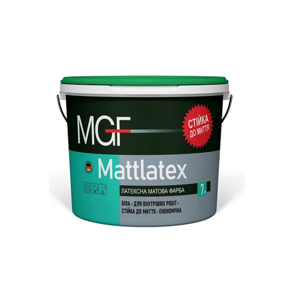 Фарба інтер'єрна матова Mattlatex M100 MGF 5л (7кг)