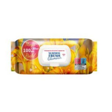 Серветки вологі універсальні Summer Fresh Glamour 120шт