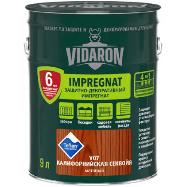Імпрегнат для дерева VIDARON (V07) каліфорнійська секвойя  0,7л