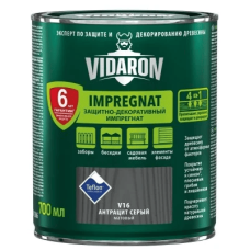 Імпрегнат для дерева VIDARON (V16) сірий антрацит  0,7л