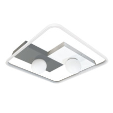 Світильник LED smart PICASSO-S Violux 85W 30K-60K квадрат-пульт білий 500мм 5900LM