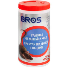Родентицидний засіб BROW Гранули від мишей і пацюків 250 гр