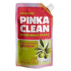 PINKA CLEAN Рідке крем-мило з екстрактами Оливки  PLG 460мл