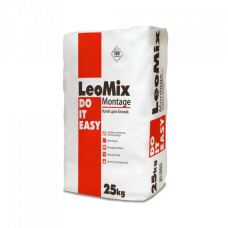 клей   для піно блоків LeoMIx Montage 25кг