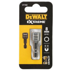 Головка магніт DeWALT EXTREME Impact 1/4''x8 мм шестигранна вис. 35мм