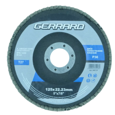 Диск пелюстковий плоский 125 Р40 GERRARD