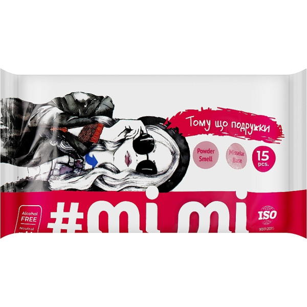 mi-mi Серветка волога 15 шт подружки
