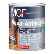 Лазурь-антисептик 106 білий Agua-Antiseptik MGF 0,75л