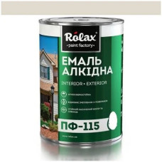 Емаль алкідна ПФ-115 світло-сіра Rolax 2,8кг