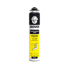 піна  -клей пст.монтажна GROVER FX 45 750мл для      ПІНОПЛАСТА