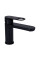 Змішувач для раковини низький Jay.Matt Black (k35) QTJAY270BLM45545 Qtap