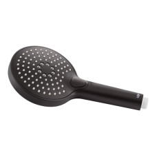 Лійка для ручного душу Rucni.d120 Matt Black округла QTRUKA120O3KBB Qtap