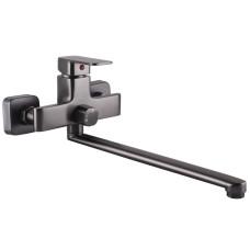 змішувач GLOBUS Lux  д\ванни MILANO GLM-0208N-11-GRAPHITE блиск