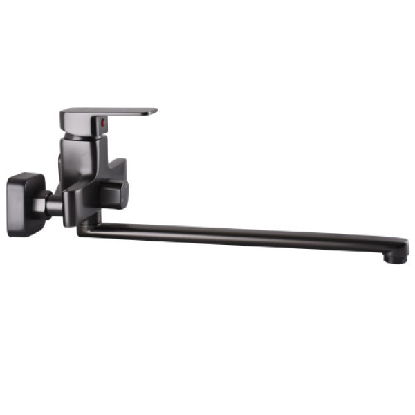 змішувач GLOBUS Lux  д\ванни MILANO GLM-0208N-11-GRAPHITE блиск