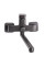 змішувач GLOBUS Lux  д\ванни MILANO GLM-0208N-11-GRAPHITE блиск