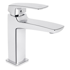 Змішувач для раковини низький Tern Chrome (k30) QTTER2701CRM47584 Qtap