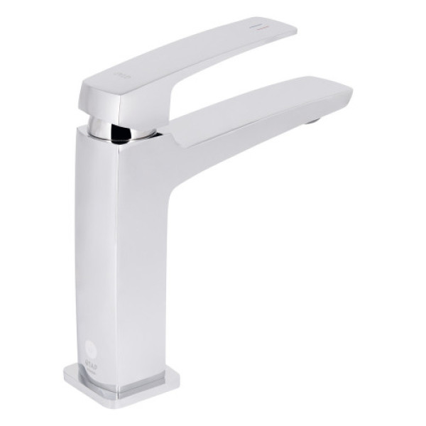 Змішувач для раковини низький Tern Chrome (k30) QTTER2701CRM47584 Qtap